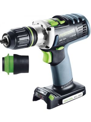 Festool Akumulátorové vŕtacie skrutkovače DRC 18/4 Li-Basic QUADRIVE