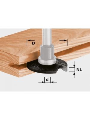 Festool Drážkovacia fréza kotúčová HW D40x3,5