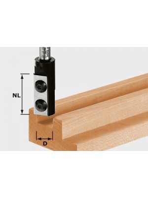 Festool Drážkovacia fréza s obojstranným nožom HW D14/30 S8