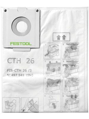 Festool Bezpečnostné filtračné vrecko FIS-CTH 26/3