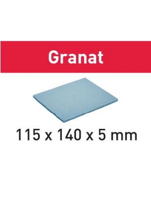 Festool Brúsna podložka 115x140x5 MF 1500 GR/20 Granat