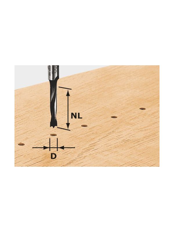 Festool Kolíkový vrták HW S8 D5/30 Z