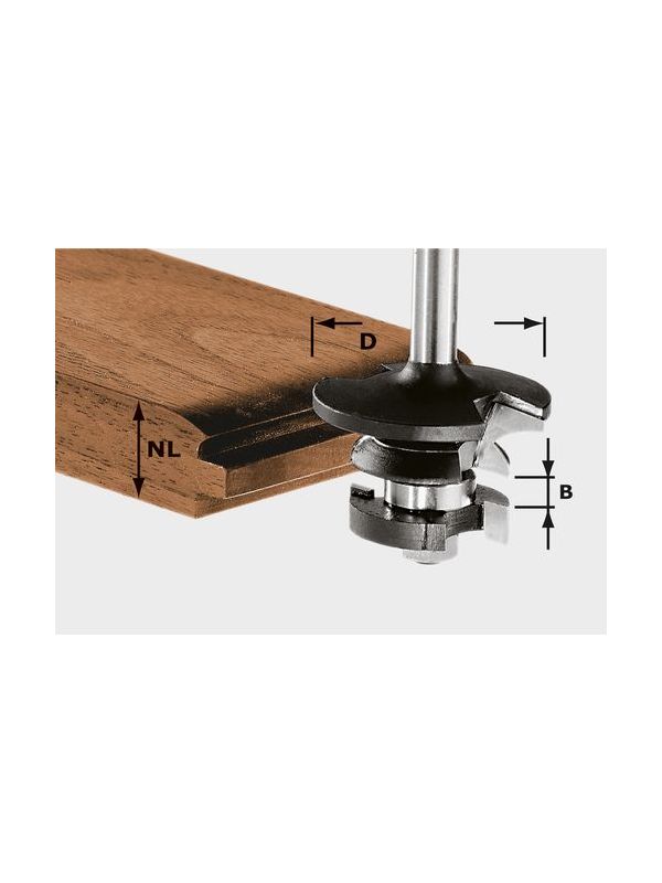 Festool Kontraprofilová fréza na pero HW S8 D43/21 A/KL