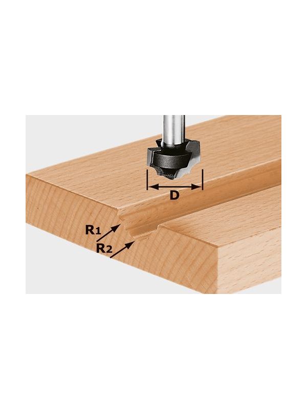 Festool Profilová fréza HW S8 D19/R5/R4