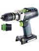 Festool Akumulátorový skrutkovač s príklepom PDC 18/4 Li-Basic QUADRIVE
